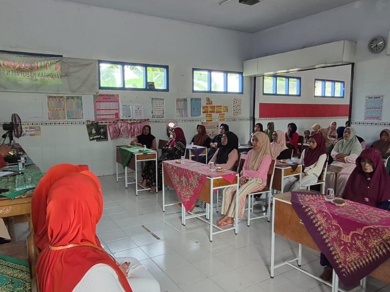 rapat bersama walimurid SDN 1 Kandang